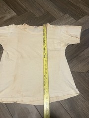 Vintage 50s BVD T Shirt Cotton Sz 18 Distressed Patina