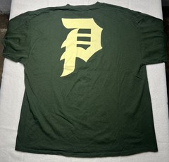 Primitive Skateboarding DIRTY P Green Graphic Print Men’s T-Shirt Sz 2XL Flaw