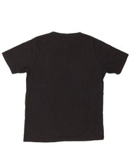 DIADORA Mens Graphic T-Shirt Top Medium Black Cotton CB04