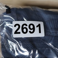 Cotton Citizen Shirt Mens XL Navy Blue Henley Long Sleeve Supima Modal USA Made