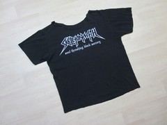 Vintage Skeletonwitch Band T Shirt (XL) “Soul Thrashing Black Sorcery” Doom Goth