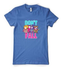 Don’t Fall Fallen Guys Gaming Personalised Unisex Adult T Shirt