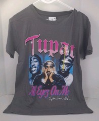 Tupac 2Pac All Eyez On Me Graphic T-Shirt Womens Size Small 100% Cotton NWT