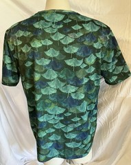 New REEL LEGENDS Freeline short sleeve Shirt Men’s Large Blue Ocean MANTA RAYS