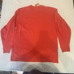 Carhartt Men’s NWT Loose fit Heavyweight Long Sleeve Pocket T-Shirt Chili Sz L