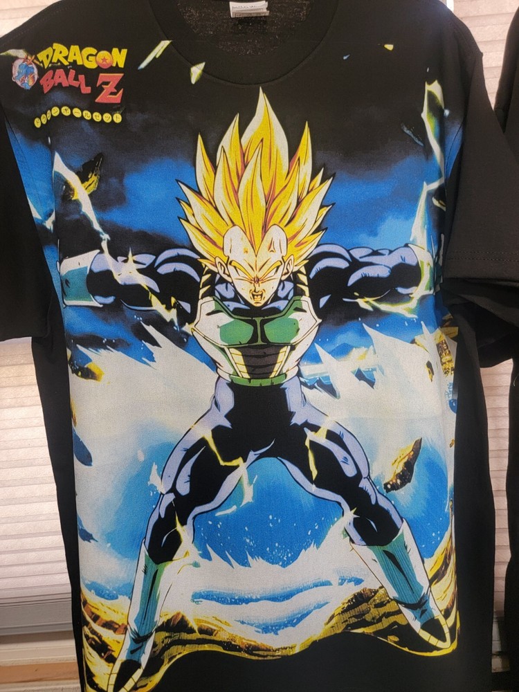 VEGETA ON A SHAKA HEAVYWEIGHT GARMET DYED T SHIRT “MODERN”