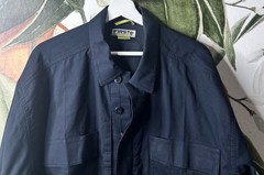 First Tactical Shirt Mens XL Blue Zip Up Long Sleeve Workwear Uniform Duty Work.