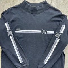 Vintage 90’s Giant Tag Metallica Ninja Star Mock Neck Long Sleeve Men’s size XL