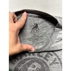 Zion Bob Marley One Love Graphic T Shirt Size XL Gray Reggae Rootswear