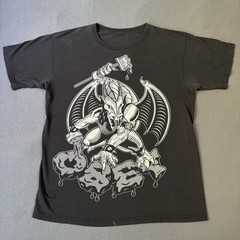 Vtg Obey Propaganda Shirt Men’s Medium Gargoyle Graffiti Graphic (distressed)