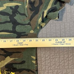 Vtg Y2K Acid Cigars T Shirt Men’s Large Camo Double Sided Graphic Tobacco Promo