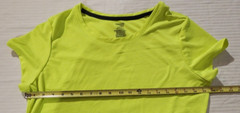 Danskin Now Women Yellow Shirt Top XL/XG 16-18