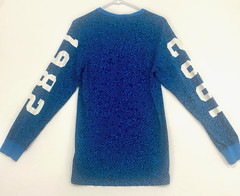 Nike Air Retro Pivot Men’s T-Shirt Long Sleeve Cyan Camo “1982” Small