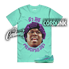 Ja 3 Twelve Time Bleached Turquoise Vivid Purple T Shirt Match ITP