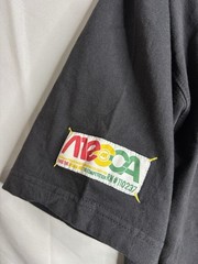 Vintage Mecca 90s T Shirt Size L LARGE Hip Hop Logo Black EUC