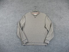 Normal Brand Shirt Mens M Gray Puremeso Long Sleeve Stitch Crew Light Weight Tee