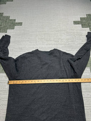 Polo Ralph Lauren Shirt Mens Xl Black Cotton Henley *