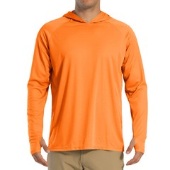 UPF50+ Men’s Hoodie Sun Shirts Long Sleeve Skin Protection Outdoor Fishing Tops