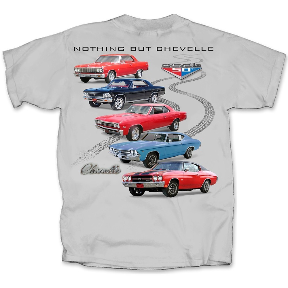 Joe Blow T’s Chevy Nothing But Chevelle Mens T-Shirt 1964 1966 1967 SS 396 1969