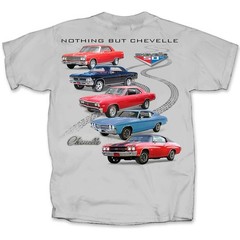 Joe Blow T’s Chevy Nothing But Chevelle Mens T-Shirt 1964 1966 1967 SS 396 1969