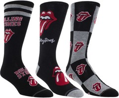 The Rolling Stones – Perri’s – Rolling Stones – Crew Socks (3 Pack Collector Gui