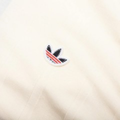 adidas x CLOT Rib Tee By Edison Chen Size XL Cream White / Green Night