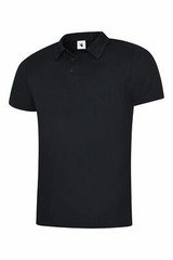 Mens Sports Poloshirt UNEEK UC125 Ultra Cool Breathable Gym Running Polo Shirt T