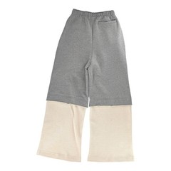 Size S Satoshi Nakamoto Double Layer Studded Sweatpants White