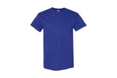 Bulk Lot Gildan Men Heavy Cotton Plain Short Sleeves T-Shirt 5000 (Pack Of 5)