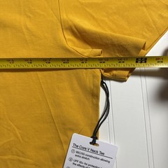 Paper Denim & Cloth L Men’s UPF 50+ Sun Protection Yellow VNeck T-Shirt Large