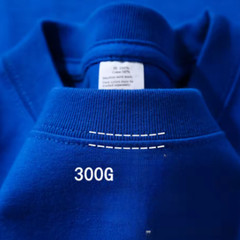 Men’s Heavy Duty 300g American Pure Cotton T-Shirt Oversized Casual Short Sleeve