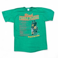 Vintage Black Family Pledge Graphic T-Shirt XL Green