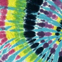 Colortone Tie Dye T Shirt Mens 2XL Multicolor Doobie Joint Graphic