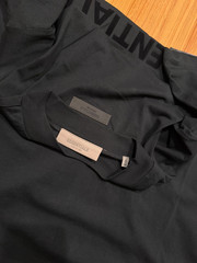 Fear of God Essentials T-Shirt Shorts Set Black NWT XS-L Fast Shipping