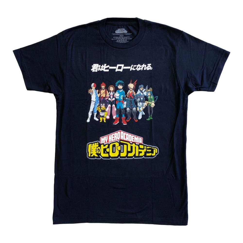 My Hero Academia Main Group Adult T Shirt