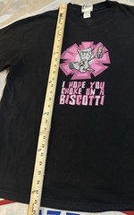 Vtg Mighty Fine Foamy The Squirrel Shirt Neurotically Yours Biscotti Back Hit L