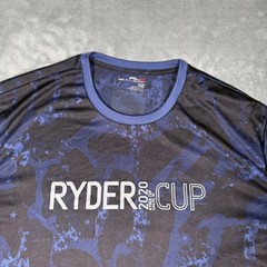 RLX Ralph Lauren Ryder Cup 2020 Mens XXL Blue Camo Long Sleeve Golf Shirt USA