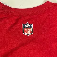 2011 NFL Nike DRI-FIT San Francisco 49ers L Red Short Sleeve On Field Tee L
