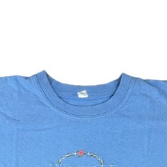 Vintage Perth Australia T-Shirt Big Logo Spell Out Short Sleeve Blue Mens XL