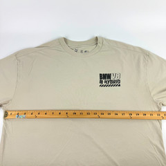 BMW Motorsports T Shirt BMW V8 M Hybrid Double Sided Tagless Puma Adult Size LRG