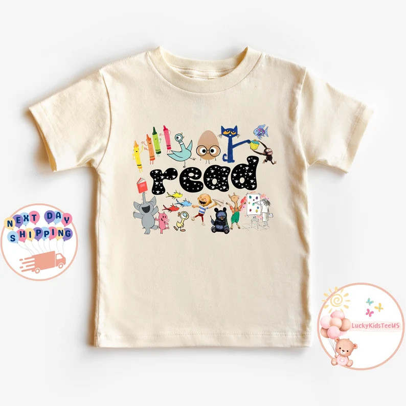 Read Books School Pencils Teacher Student Comfort Tee