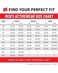 Hanes Long Sleeve T-Shirt Men’s Cotton Tee Essentials Midweight Crewneck S-3XL