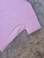 Champion T-shirt L Pink Antique T-shirt Big Logo Spellout Embroidered Shirt