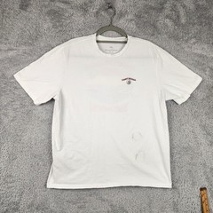 Tommy Bahama Shirt Mens XL White Sink Or Swim Golf Graphic Beach Tropical Tee