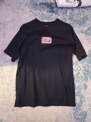 Supreme Gonz Nametag S/S Top BLACK MEDIUM FW21