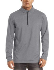 Mens Athletic Shirts Long Sleeve 1/4 Zip Lightweight Fleece Golf Active Pullover