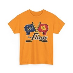 Port Huron Flags 1962-1981 Michigan Hockey T-shirt