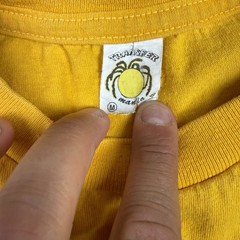 Vintage Playa Tamarindo Costa Rica Surf Tourist T Shirt Yellow Medium