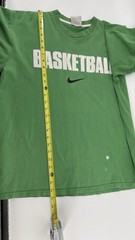 Nike Basketball Graphic T Shirt Green Short Sleeve Men’s XL Athletic Tee
