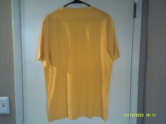 NEW NIKE SPORTSWEAR “Embroidered Logo Tee” MEN’S YELLOW T-SHIRT L AR4997-709